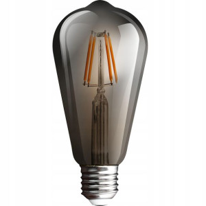 Żarówka LED E27 ST64 EDISON Dekoracyjna Filament