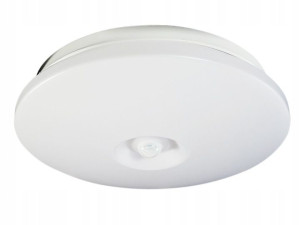 Lampa LED Plafon Z Czujnikiem Ruchu 18W 4000K IP44