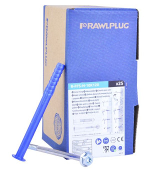 Rawlplug Kołki Ramowe Krótka Strefa 10x120mm 25szt