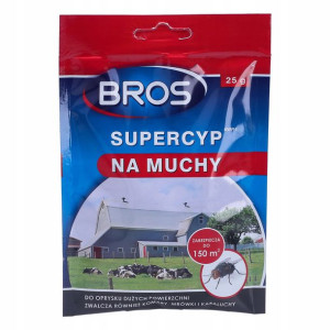 Bros Supercyp 6wp Środek Do Oprysku Na Muchy 25g