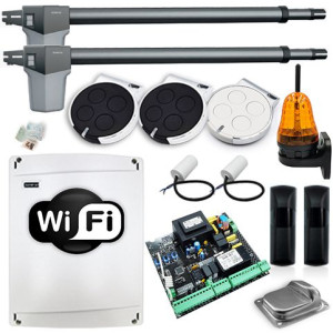 ZESTAW NAPĘD do bramy skrzydłowej do 8,6m WIFI