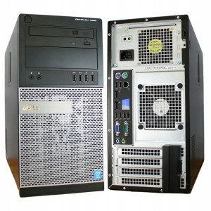 Komputer Pc Dell 7020 I5 4gen 8gb 128ssd W10 Dvd