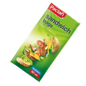 Paclan Torebki Śniadaniowe Papierowe Białe 50szt