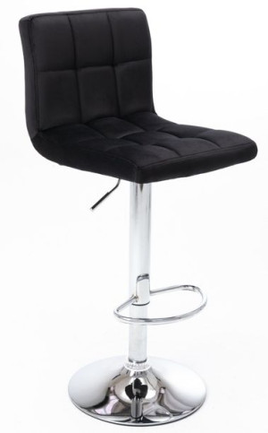 HOKER VELVET CZARNY aksamit N12