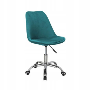Fotel obrotowy biurowy QZY-402CV zielony velvet