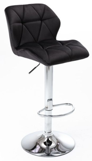 HOKER VELVET Czarny aksamit N62