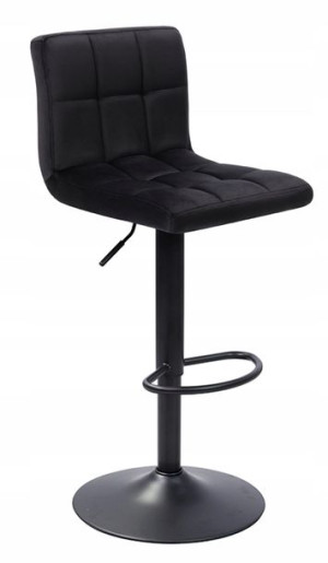 HOKER VELVET CZARNY aksamit N12P