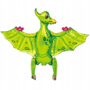 Balon foliowy 4D Pterodaktyl 80x55cm Urodziny