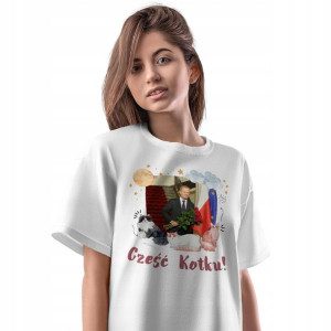 T-Shirt Damski Donald Tusk Koszulka Prezent