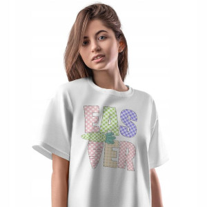 T-Shirt Damski Easter Wielkanoc wiosM Koszulka