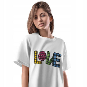 T-Shirt Damski Easter Wielkanoc wiosM Koszulka