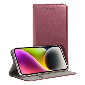 Kabura Smart Magneto do IPHONE 12 PRO burgundowy