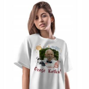 T-Shirt Damski Korwin Mikke Koszulka XXL Prezent