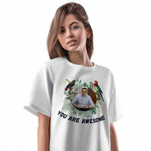 T-Shirt Damski Mateusz Morawiecki Koszulka Prezent