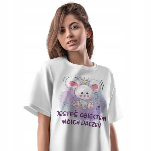 T-Shirt Damski Myszki Myszka Koszulka XXL Prezent