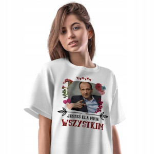 T-Shirt Damski Paweł Kukiz Koszulka L Prezent