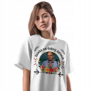 T-Shirt Damski Paweł Kukiz Koszulka XL Prezent