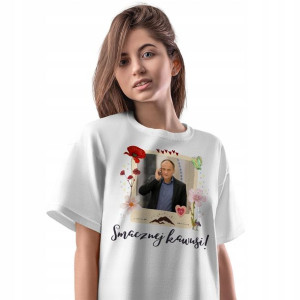 T-Shirt Damski Paweł Kukiz Koszulka XL Prezent