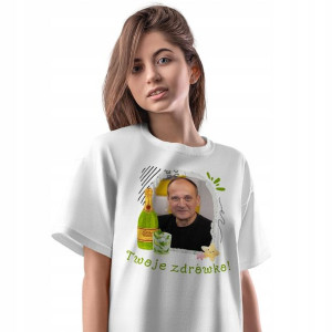 T-Shirt Damski Paweł Kukiz Koszulka XXL Prezent