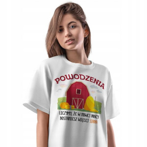 T-Shirt Damski Pożegnanie z Pracy M Prezent
