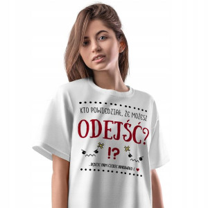 T-Shirt Damski Pożegnanie z Pracy S Prezent
