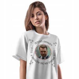 T-Shirt Damski Przemysław Czarnek Koszulka Prezent