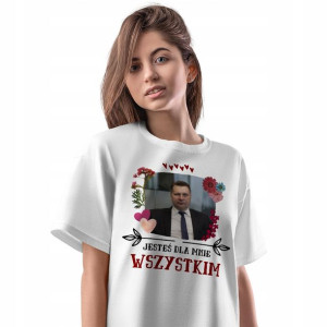 T-Shirt Damski Przemysław Czarnek Koszulka Prezent