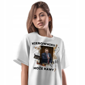 T-Shirt Damski Przemysław Czarnek Koszulka Prezent
