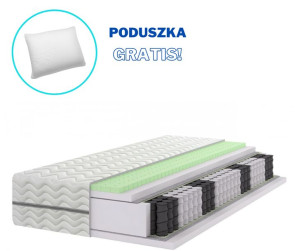 Materac Pocket 7 stref MEGA Lateks H3/H3 80x180 cm