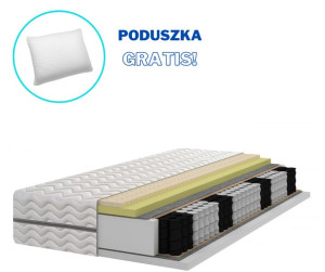 Materac Pocket 7 Stref Lateks Visco H2/h3 100x200 Cm