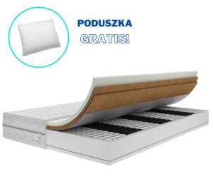 Materac Kieszeniowy Grand Pocket 2x Kokos H3/h5 80x180 Cm