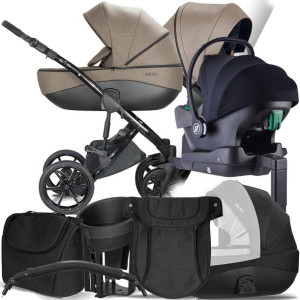 Wózek Milu Kids 4w1 Bacio 34 I Cosmo + Baza Iq
