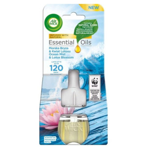 Air Wick Electrical Morska Bryza i Kwiat Lotosu Wkład Zapas 19ml