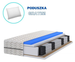 Materac kieszeniowy pocket 7 stref visco kokos H3/H4