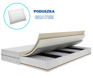Materac kieszeniowy Grand Pocket lateks kokos H3/H4
