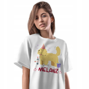 T-Shirt Damski Śmieszne Koszulka XL Prezent