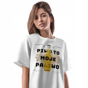 T-Shirt Damski Śmieszne Koszulka XXL Prezent