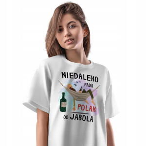 T-Shirt Damski Śmieszne Koszulka XXL Prezent