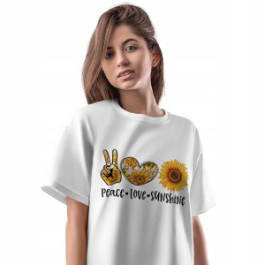 T-Shirt Damski Sunflower L Prezent Koszulka