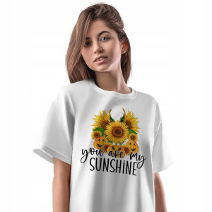 T-Shirt Damski Sunflower L Prezent Koszulka