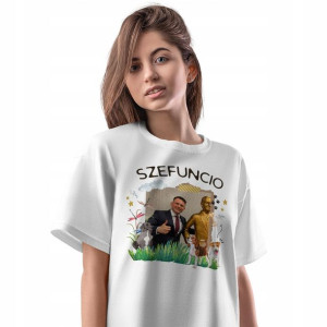 T-Shirt Damski Sławomir Mentzen Koszulka Prezent