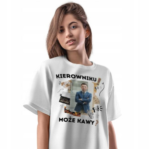 T-Shirt Damski Sławomir Mentzen Koszulka Prezent