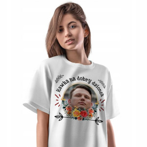 T-Shirt Damski Sławomir Mentzen Koszulka Prezent