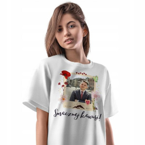 T-Shirt Damski Sławomir Mentzen Koszulka Prezent