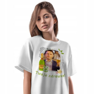T-Shirt Damski Sławomir Mentzen Koszulka Prezent