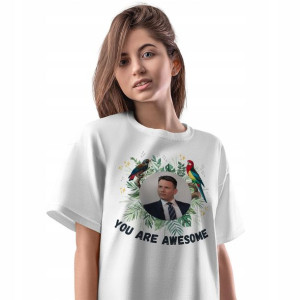 T-Shirt Damski Sławomir Mentzen Koszulka Prezent
