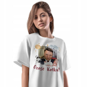 T-Shirt Damski Sławomir Mentzen Koszulka Prezent