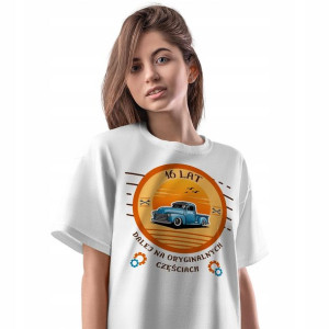 T-Shirt Damski Urodziny 16 16te 16-te Prezent