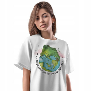 T-Shirt Damski Urodziny 30 30te 30-te L Prezent