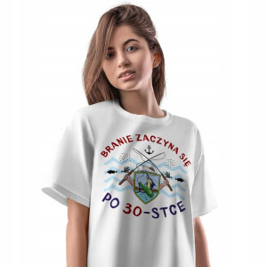 T-Shirt Damski Urodziny 45 45te 45-te XXL Prezent